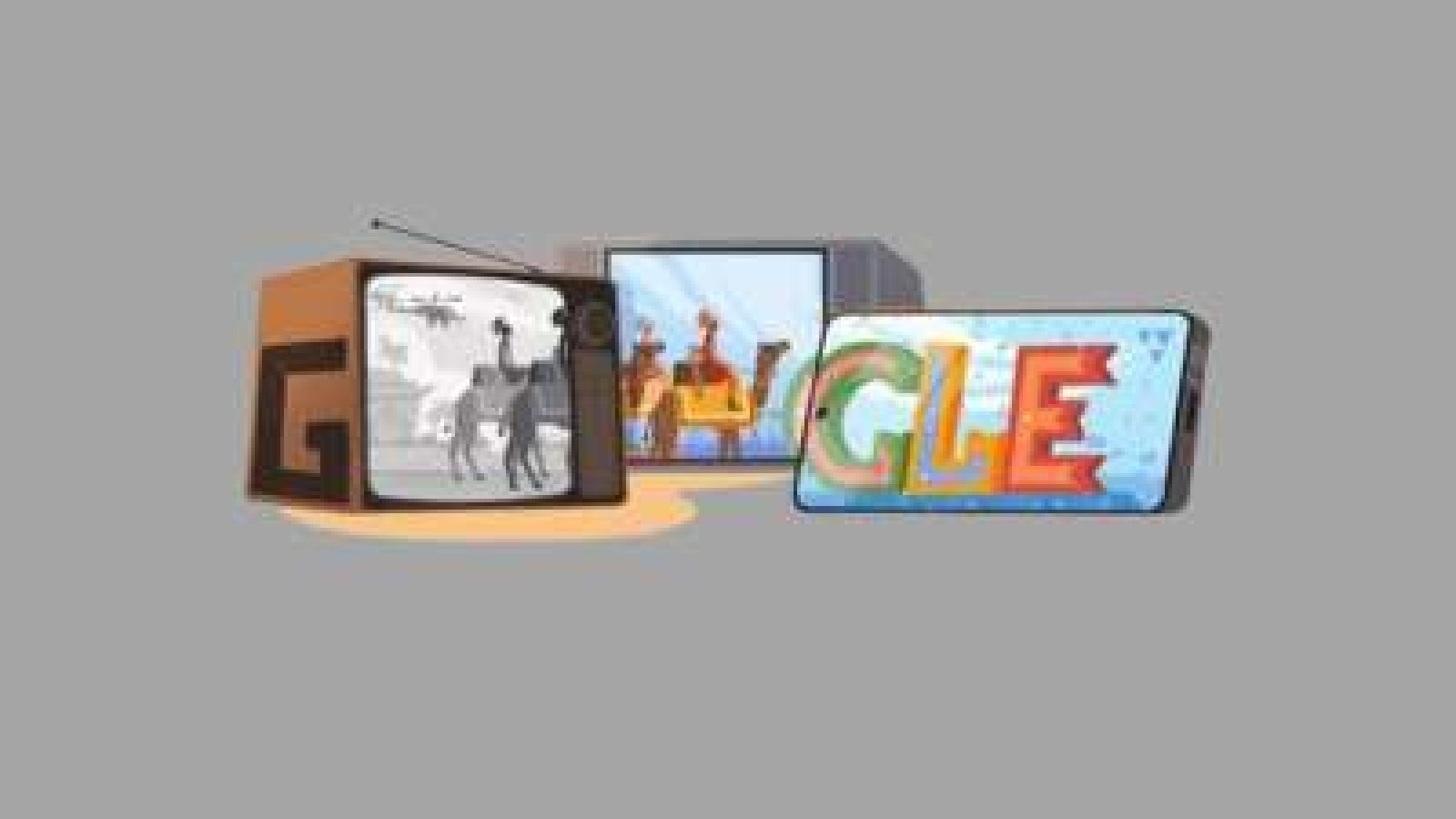 Google's Doodle: 'From analog TV to smartphone', the doodle showed how the style of watching the Republic Day parade changed