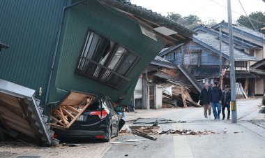 Scene of devastation caused by earthquake in Japan is coming to light, hundreds of houses destroyed, 62 dead, more than 300 injured