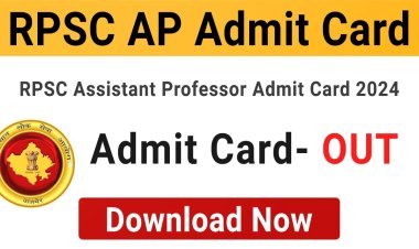 Admit card released for recruitment examination of various posts including Assistant Professor, download like this