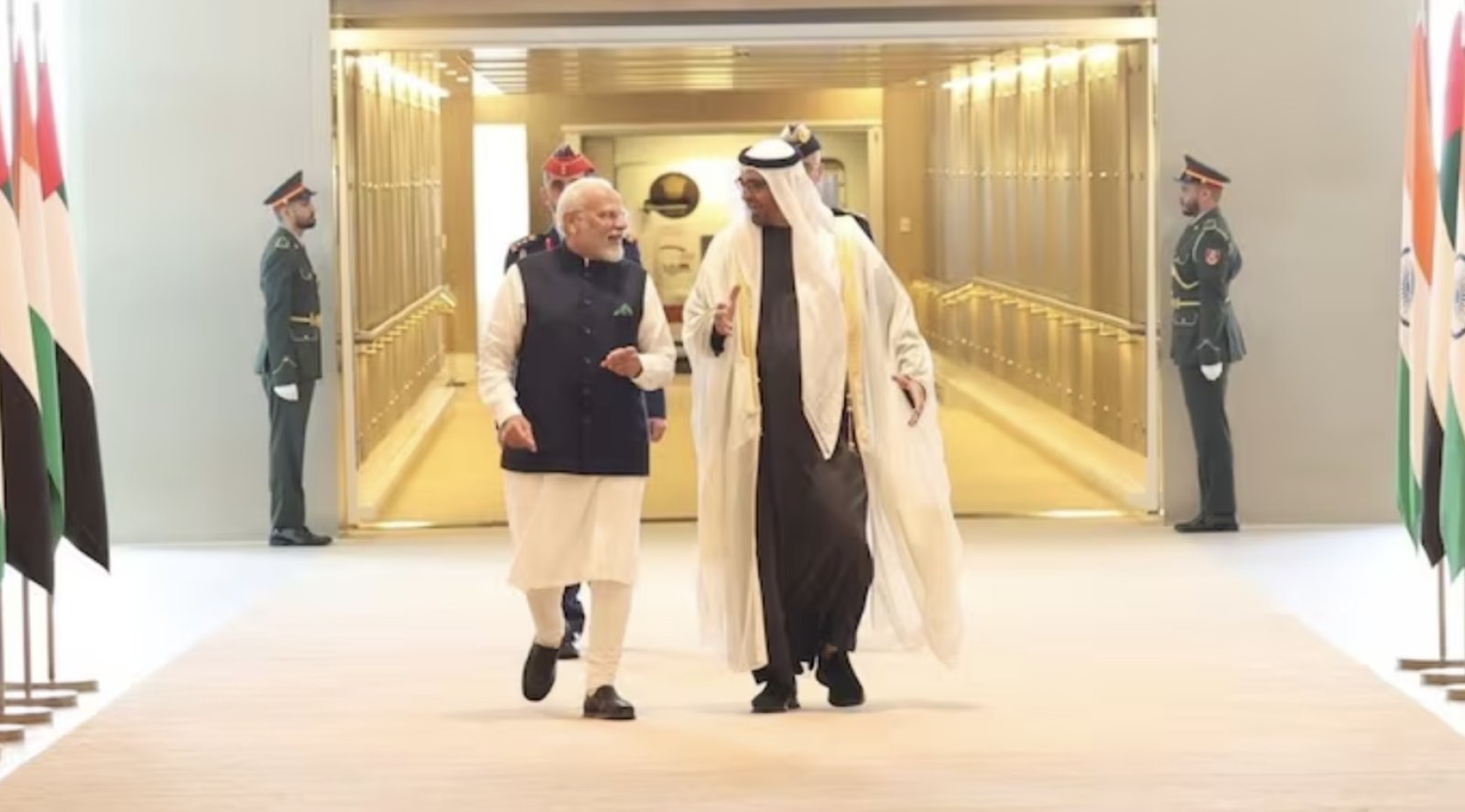 "President Nahyan had said, 'I will give the land on which you will draw a line for the temple,'' stated Prime Minister Modi in UAE