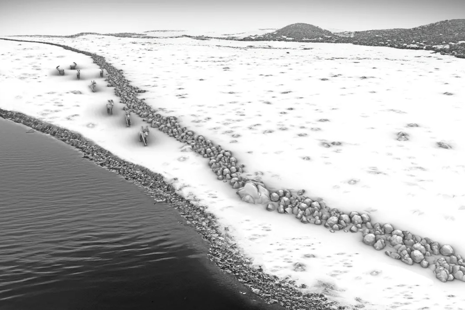 Wall more than 10 thousand years old found in the Baltic Sea, Stone Age humans had built it for this reason