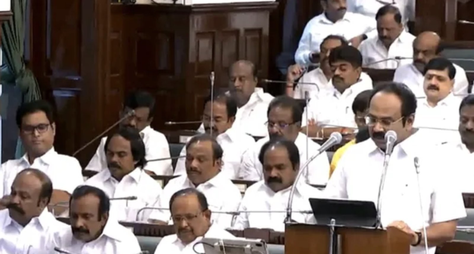 Tamil Nadu Finance Minister Thangam Thennarasu presented the budget, based on '7 grand Tamil dreams'