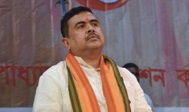 Subhendu Adhikari reach Raj Bhavan to submit memorandum to the Governor, demanded restoration of peace in Sandeshkhali