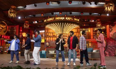 Sachin V Kumbhar spotted in his element on the sets of 'The Great Indian Kapil Show' with Kapil Sharma