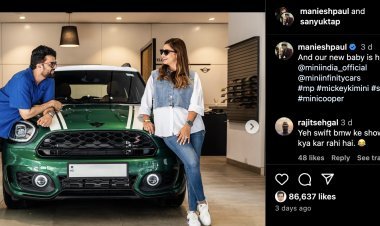 New luxury car added to actor Maniesh Paul's garage, these features are available for Rs 48.10 lakh