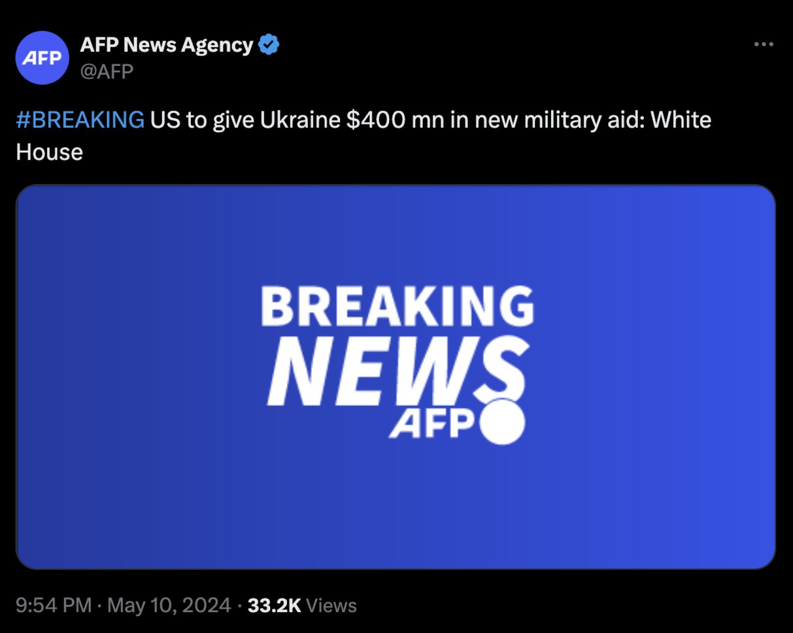 America will again help Ukraine, announced military aid worth Rs 3 thousand crores