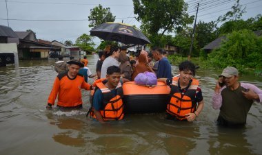 Sudden flood in Indonesia, 28 people died due to cold lava coming out of the volcano