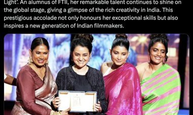 Narendra Modi congratulated Payal Kapadia on her Grand Prix win at Cannes, said - proud of you