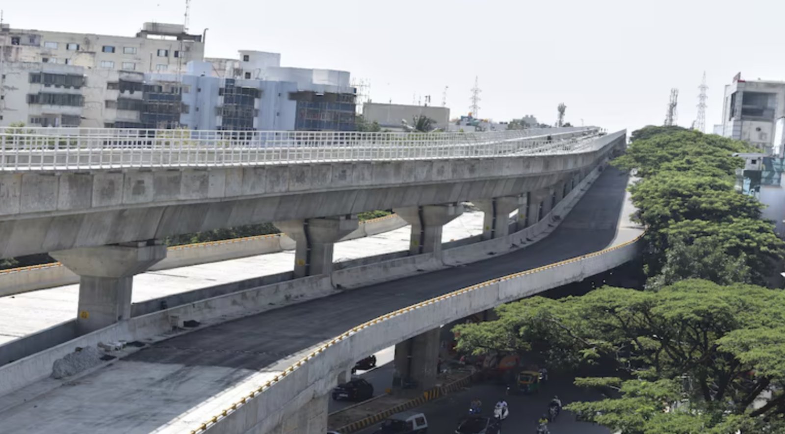 Metro above and vehicles below, Bangalore's first double-decker flyover will be operational soon, know details