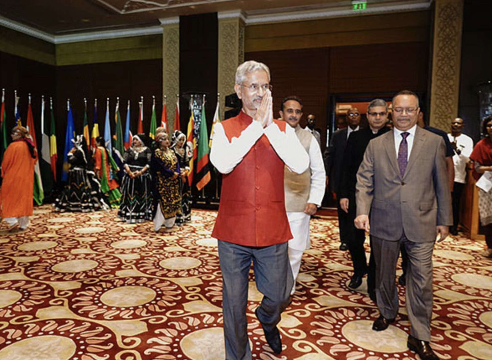 "India supports Africa's bigger role in multilateral forums like the UN," Jaishankar said on a special occasion