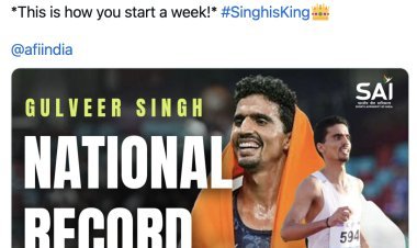 Gulveer Singh did a great job in Portland, broke the record in the 5,000-meter race