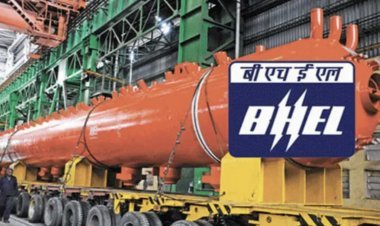 BHEL received a large order from the Adani Group, and the government company's shares are currently trading