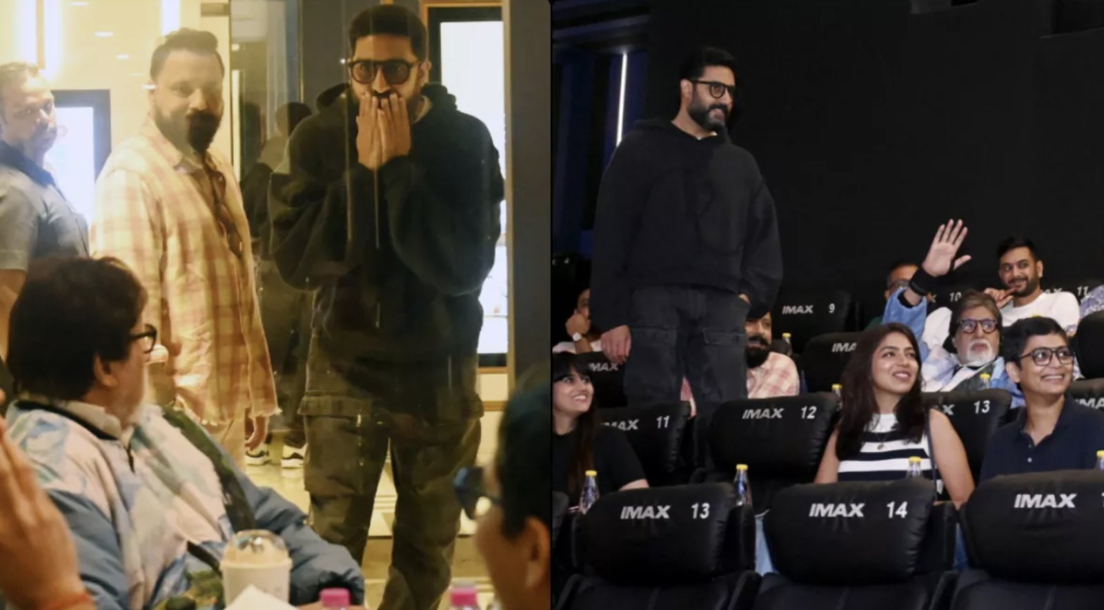 Amitabh Bachchan watched Kalki 2898 AD with his son; Abhishek Bachchan reviewed one word for the film