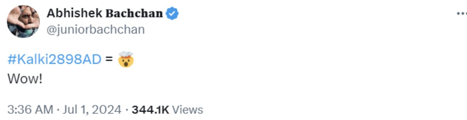 Amitabh Bachchan watched Kalki 2898 AD with his son; Abhishek Bachchan reviewed one word for the film