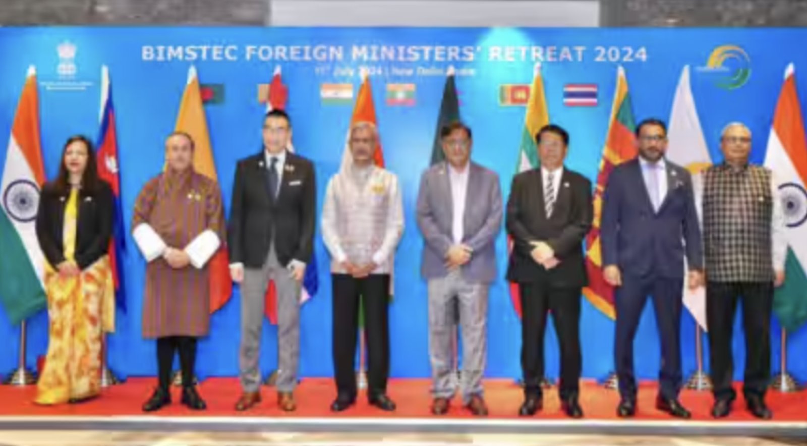 S Jaishankar stated at the BIMSTEC foreign ministers' conference that it reflects Neighbourhood First, Act East Policy, and the Sagar Vision.
