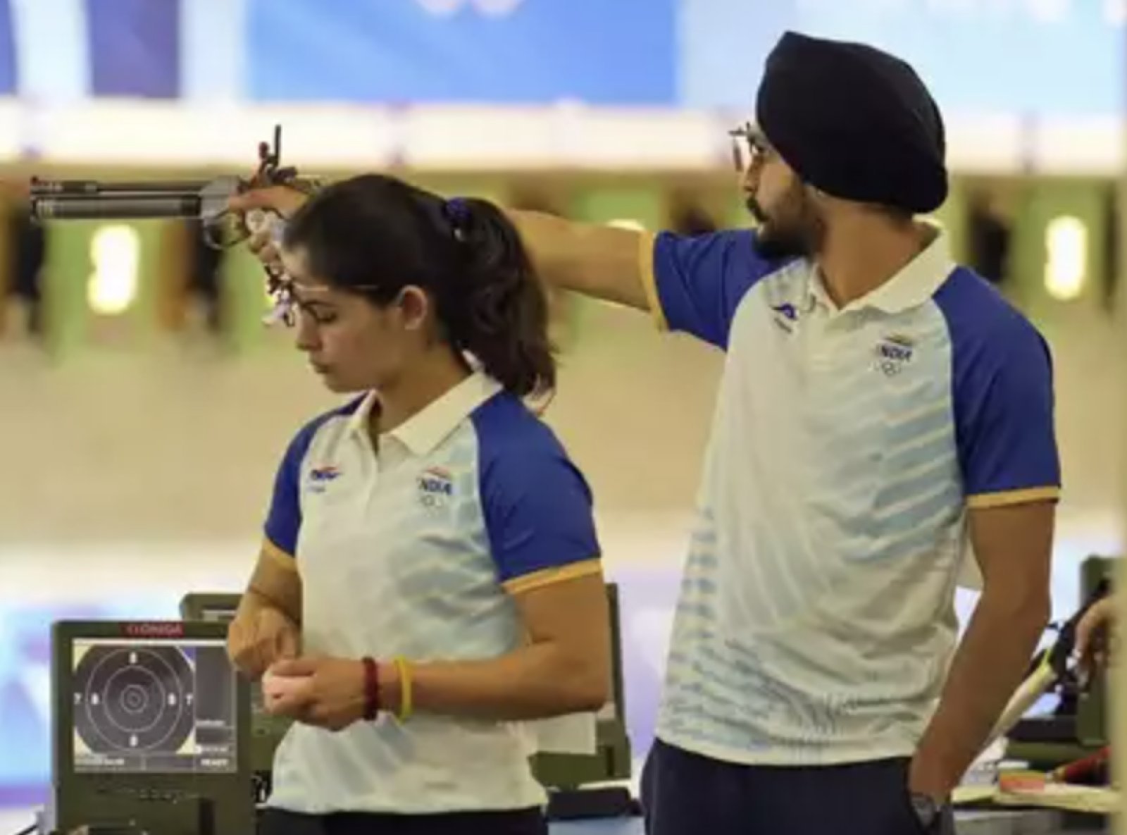 President Draupadi Murmu congratulated Manu Bhaker and Sarabjot Singh, wished them success in future