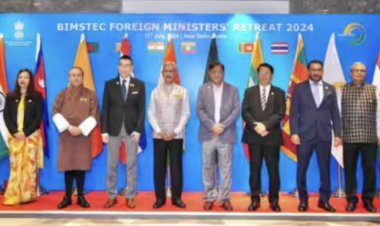 S Jaishankar stated at the BIMSTEC foreign ministers' conference that it reflects Neighbourhood First, Act East Policy, and the Sagar Vision.