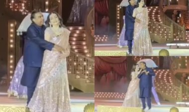 Nita Ambani danced on the drum at her son's wedding, danced on 'Dilwale Dulhania Le Jayenge'