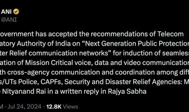 Telecom Bill 2023: Government accepts TRAI's recommendations, government will take over network in case of emergency