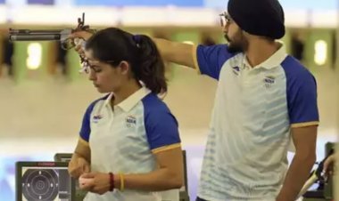 President Draupadi Murmu congratulated Manu Bhaker and Sarabjot Singh, wished them success in future