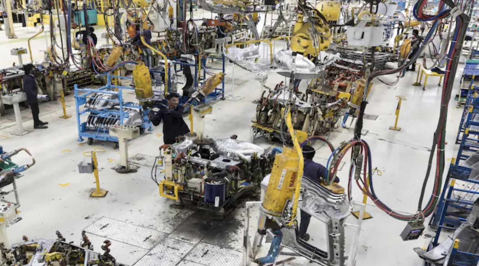 India's manufacturing sector growth rate slowed marginally in July, PMI data released