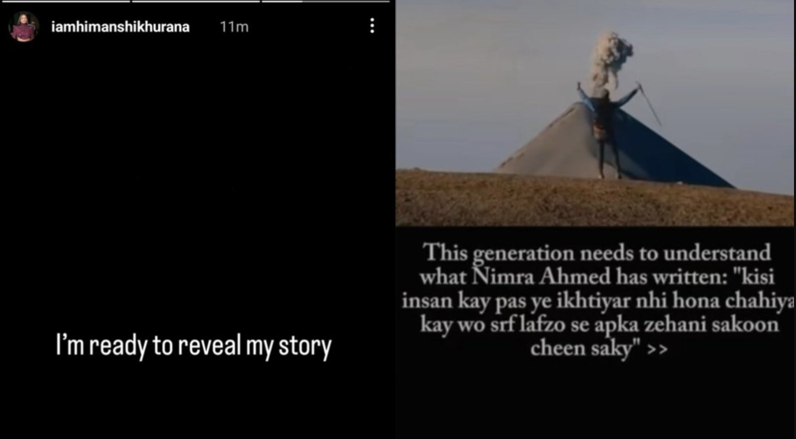 Amidst Asim Riaz's hooliganism, Hindu ex-girlfriend Himanshi's cryptic post goes viral, talks about revealing