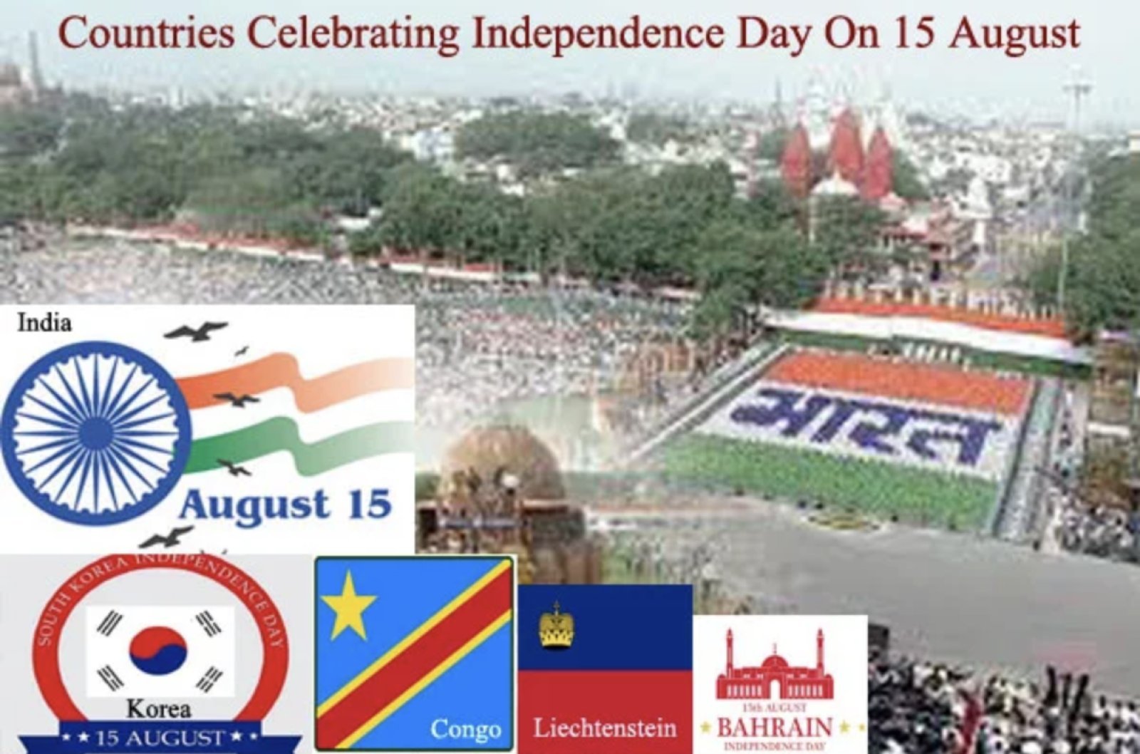Apart from India, know which countries also became independent on 15 August