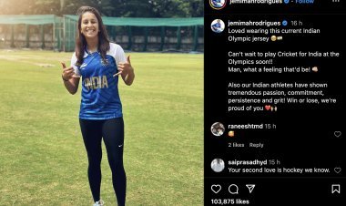 Jemimah Rodrigues is very eager to participate in Olympics 2028, shared a post on Instagram and told her heart's feelings