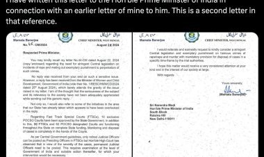 Kolkata Rape-Murder Case: Mamata Banerjee wrote a letter to PM Modi again, said- 'Did not get your reply'