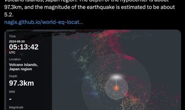 Earthquake strikes Japan, magnitude 5.2 on Richter scale