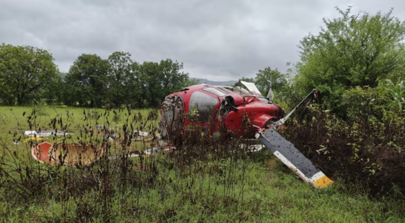 Helicopter crashes in Pune, three people feared dead; second such incident in one and a half months