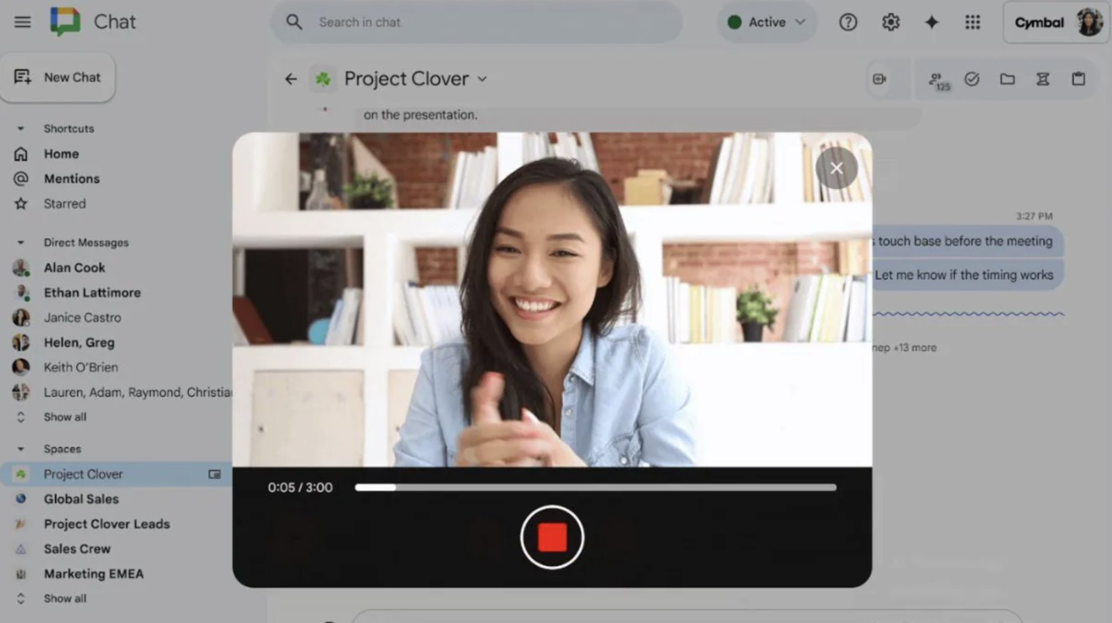 Video messaging and voice transcription feature released for Google Chat, this is how it will work
