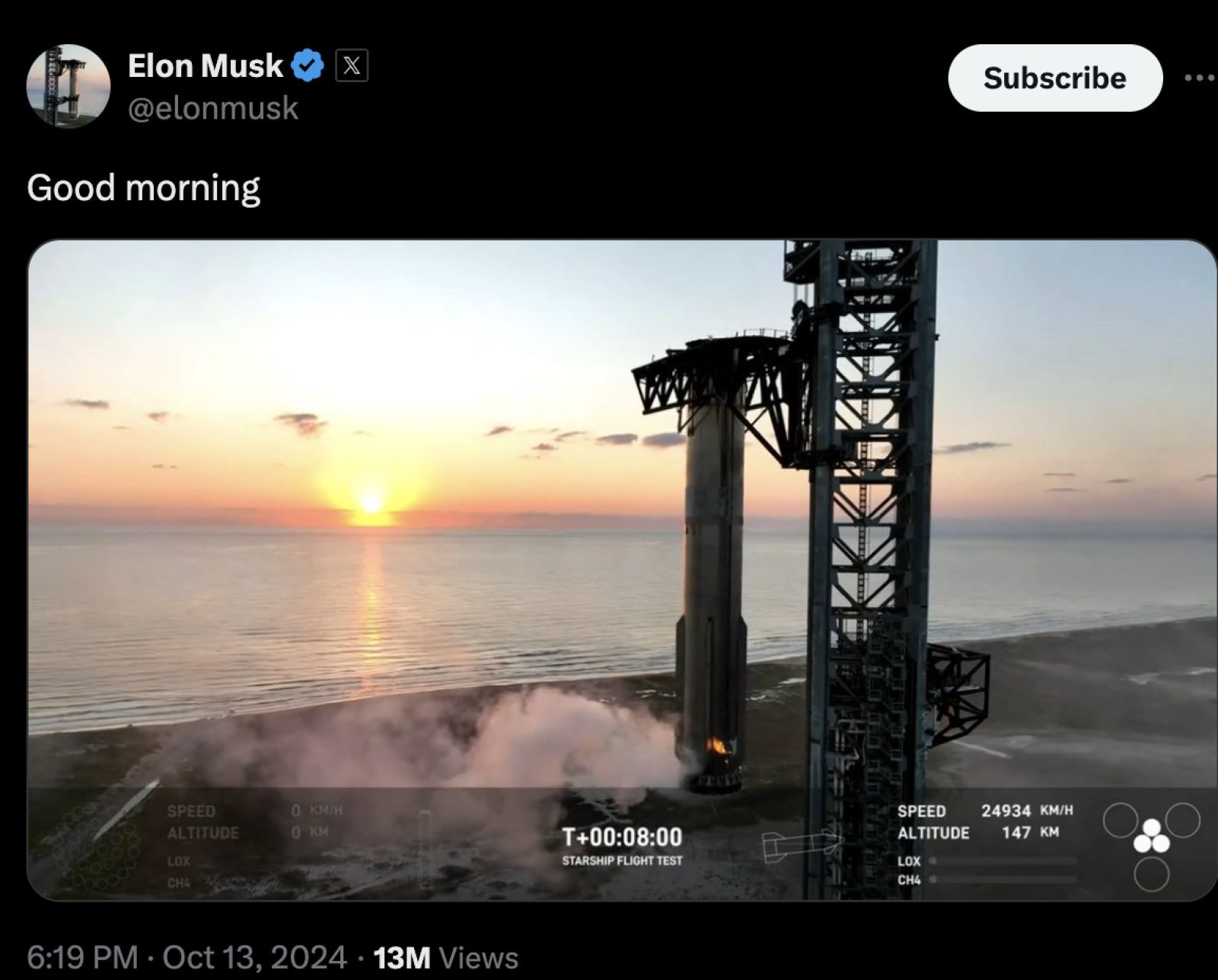 Elon Musk's SpaceX launched Mega Starship Rocket, what is Musk's planning