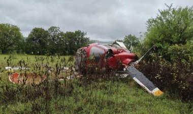 Helicopter crashes in Pune, three people feared dead; second such incident in one and a half months