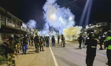 Mob attacked police station in Manipur, looted weapons; three people died in firing